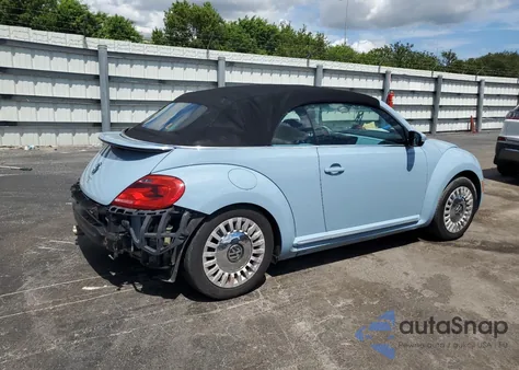 2014 Volkswagen Beetle from USA, damaged, VIN 3VW5P7AT7EM807765